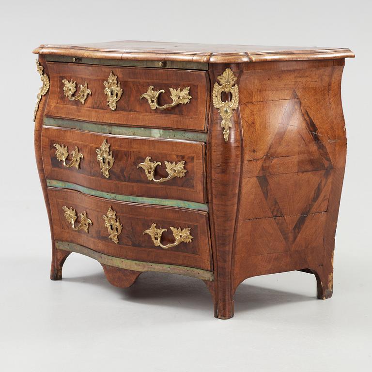 A Swedish Rococo commode by C Linning, master 1744.