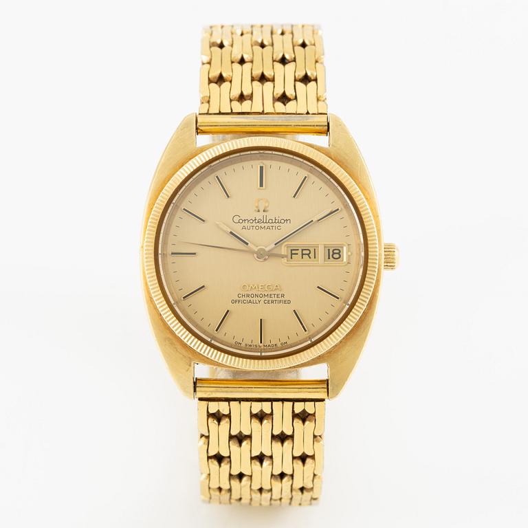 Omega, Constellation, "C", Chronometer, wristwatch, 35 mm.