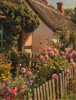 Peder Mork Mönsted, Gardens in bloom, Ålsgårde.