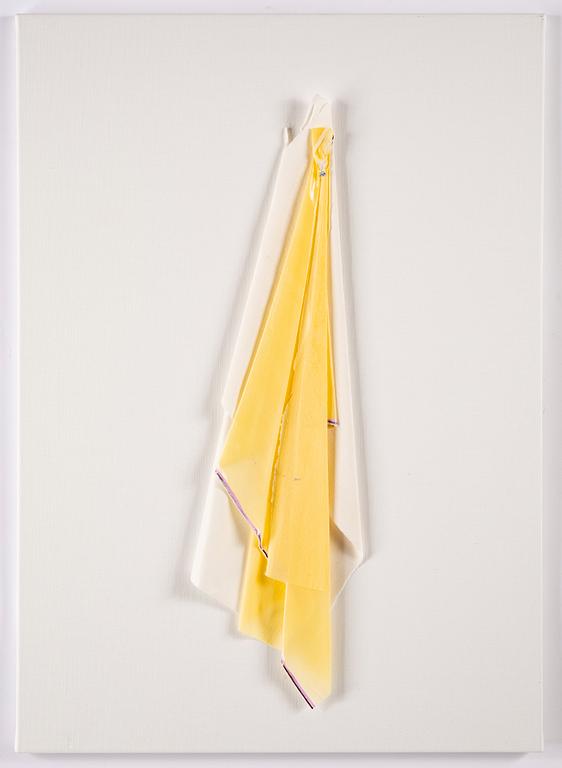 Twan Janssen, acrylic and magnet on canvas, three dimensional work.