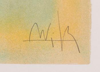 WIFREDO LAM, a colour lithograph, signed and numbered 17/262.
