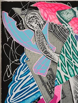Frank Stella, Hudson River Valley Portfolio Print.