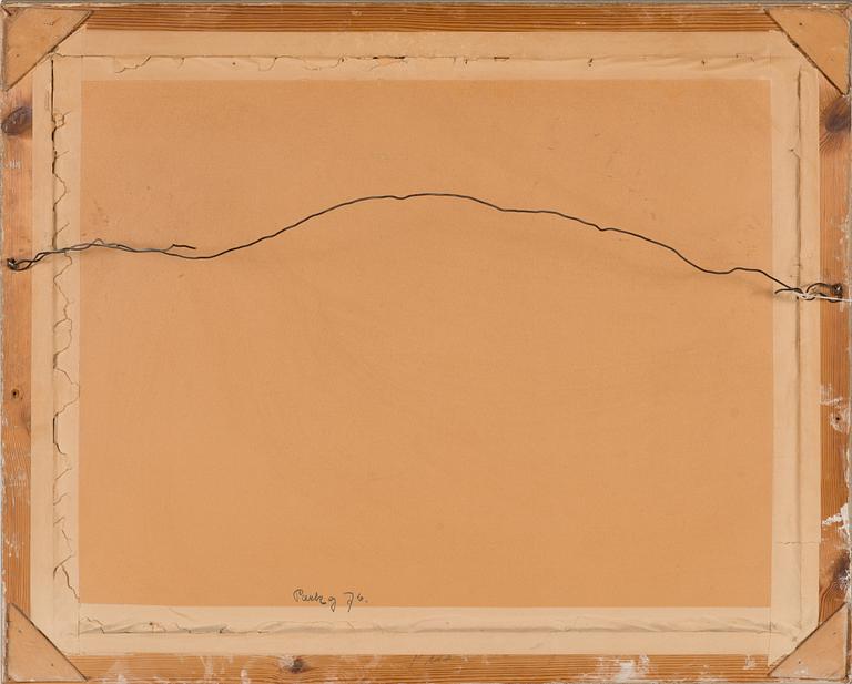 Lennart Segerstråle, water colour, signed and dated-45.