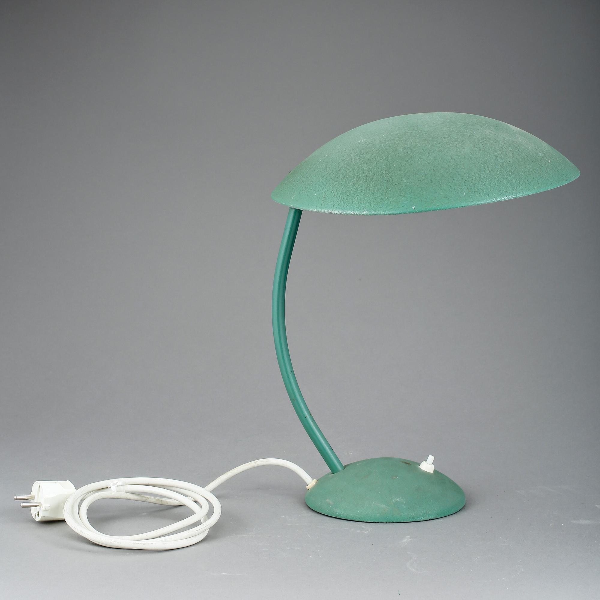 BORDSLAMPA, 1900-talets mitt.