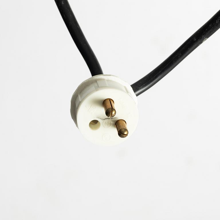 Achille Castiglioni, a pair of "Frisbi" ceiling lights, Flos, Italy.