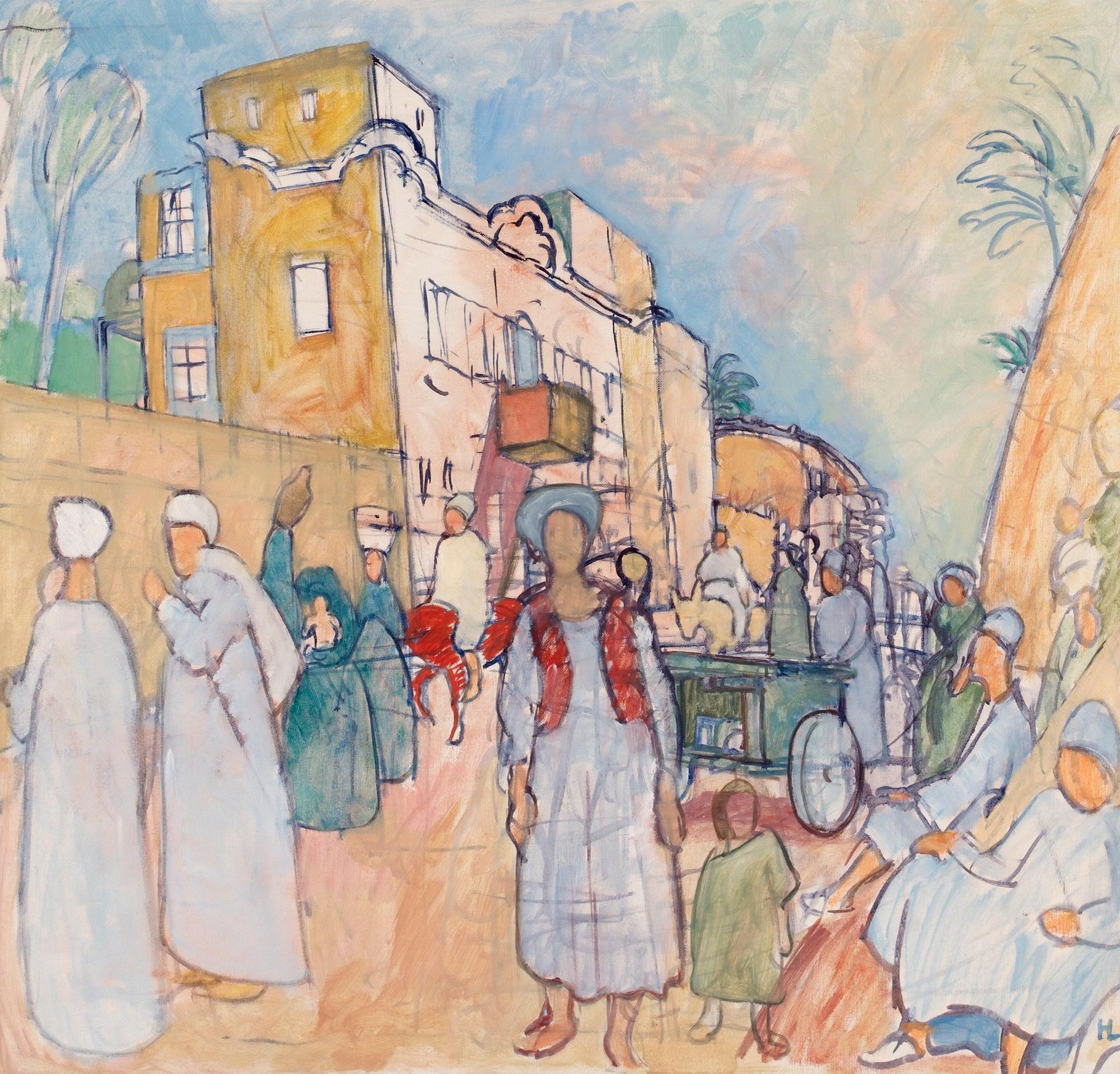 Hilding Linnqvist, Orientaliskt landskap.