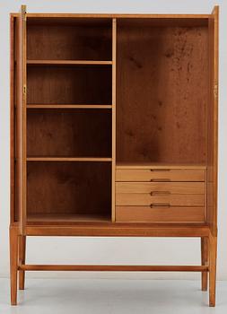 An mahogany cabinet, probably by Oscar Nilsson, Bodafors, 1940's-50's.