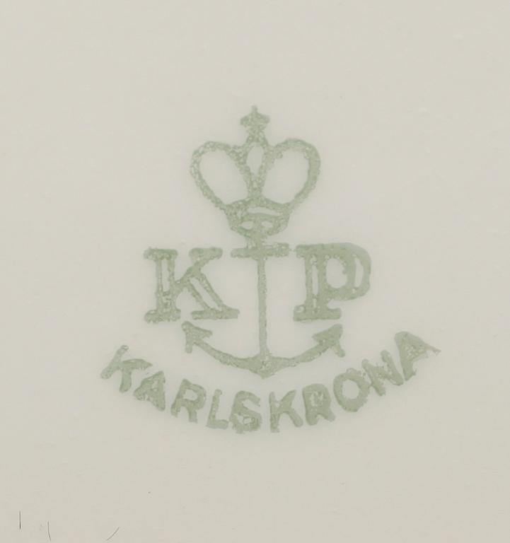 MATSERVIS, 58 del, porslin, Karlskrona.