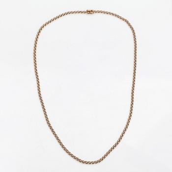 A 14K gold necklace. Aittamäki Ky, Nurmisjärvi 1992.