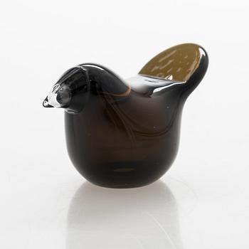 Oiva Toikka, glass bird signed O. Toikka Nuutajärvi Notsjö. 1972-78.