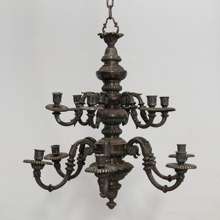 Ljuskrona Louis XV-stil 1900-tal.