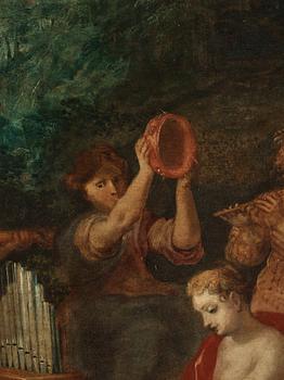 Hendrick van Balen och Jan Brueghel den äldre, tillskriven. Minerva besöker de nio muserna.