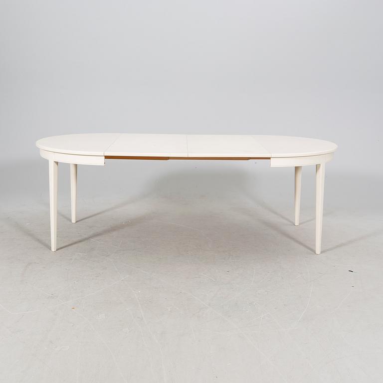 Carl Malmsten, matbord samt stolar 6 st "Herrgården" Bodafors senare delen av 1900-talet.