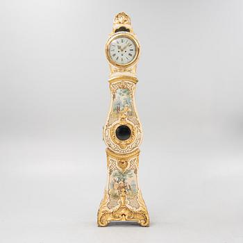 A Swedish Rococo Longcase Clock, Petter Ernst, (active in Stockholm 1753-1784).