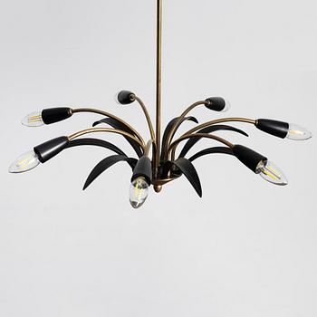 A pair of 1950's/60's ceiling lamps.