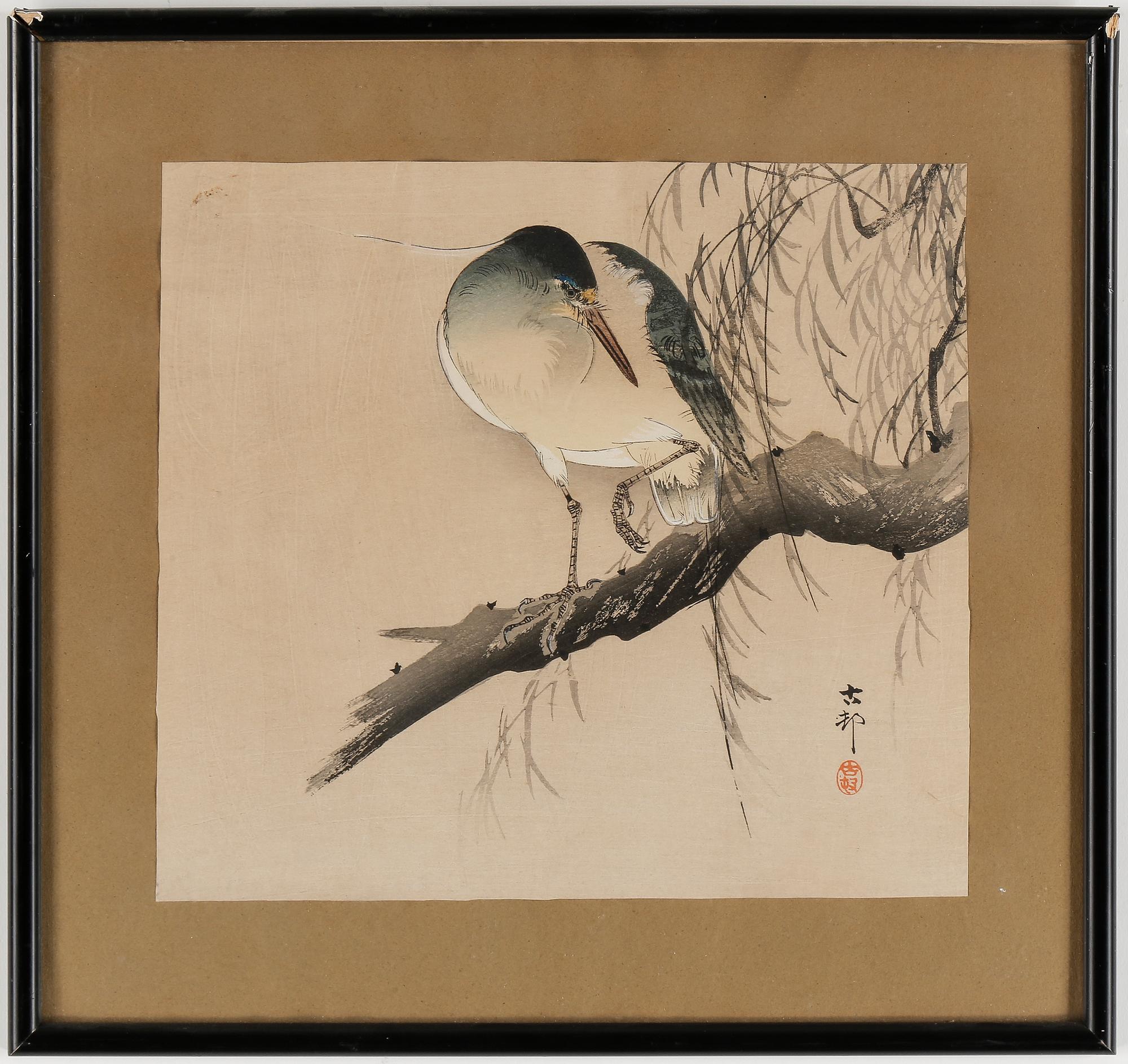 OHARA KOSON, färgträsnitt, omkring 1900.
