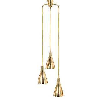 Paavo Tynell, a mid-20th century '1994/3' pendant light for Idman.