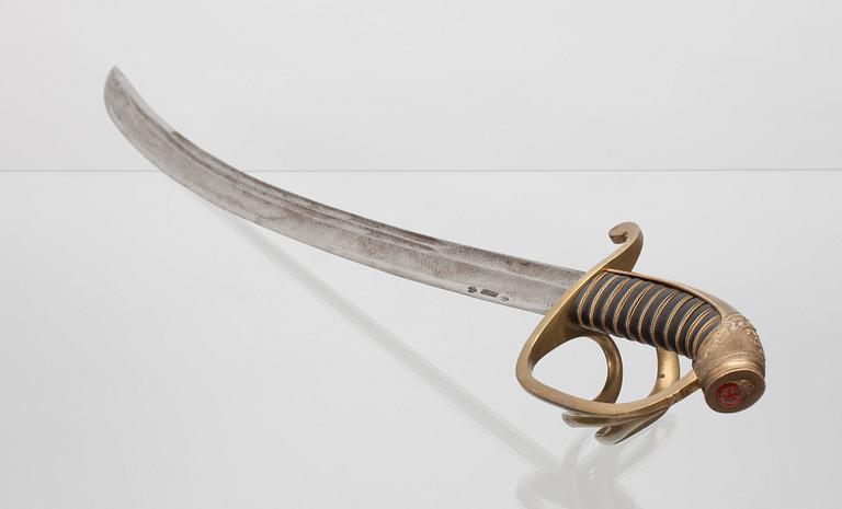 A ST. ANNE'S CAVALRY SWORD.