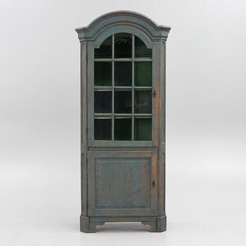 A 19th century vitrine cabinet.