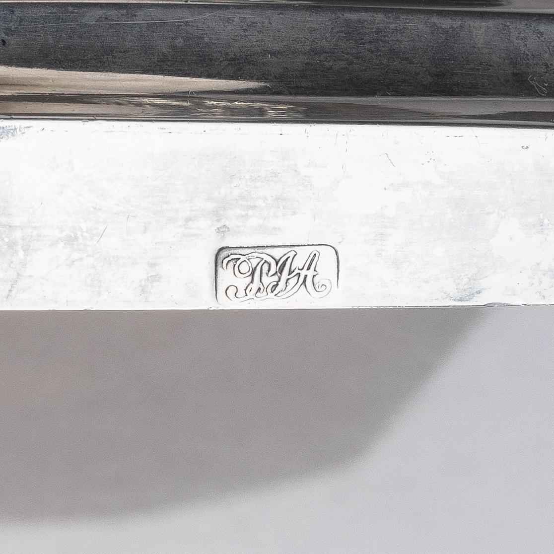 A pair of Swedish Gustavian late 18th century silver candlesticks, marks of Pehr Zethelius, Stockholm 1799.