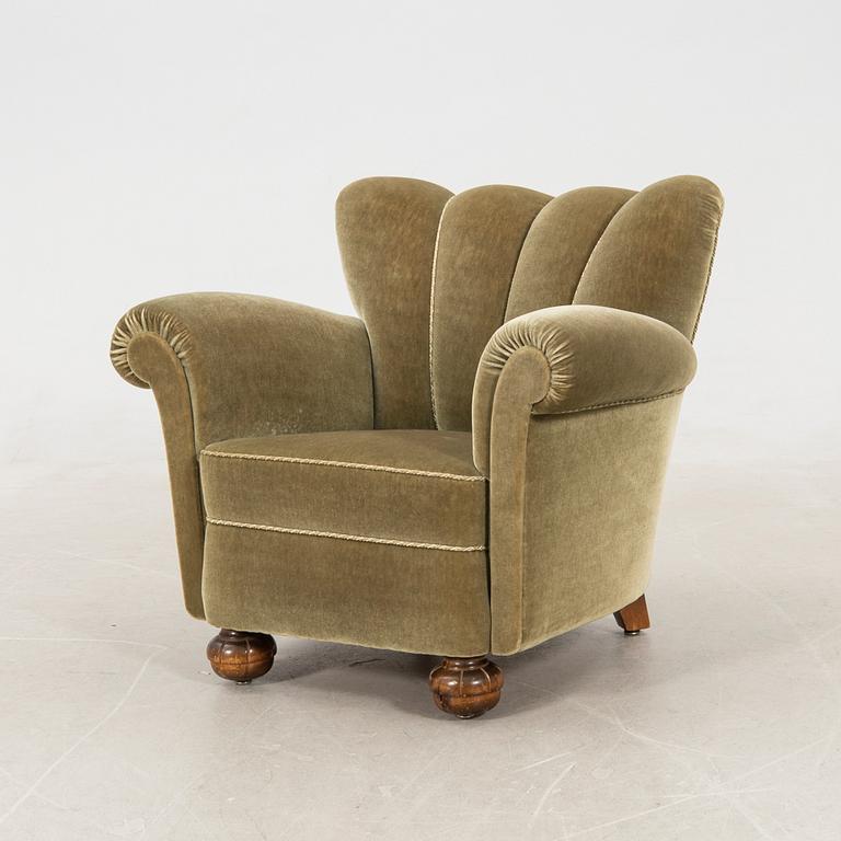 Armchair Swedish Modern 1940s.