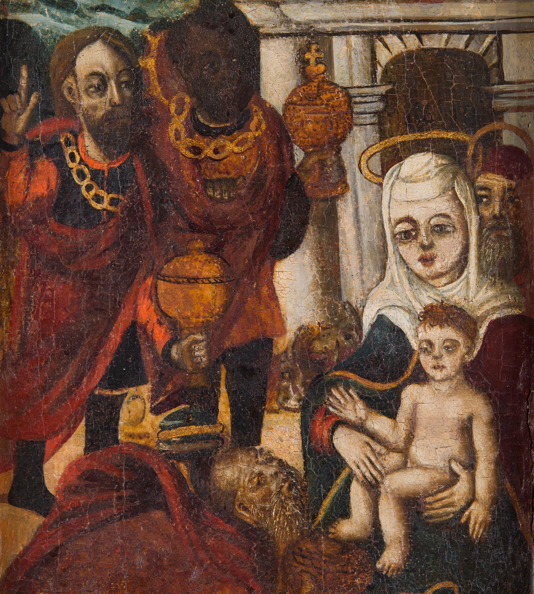 Unknown Artist, 15th-16th century, Adoration of the Magi.