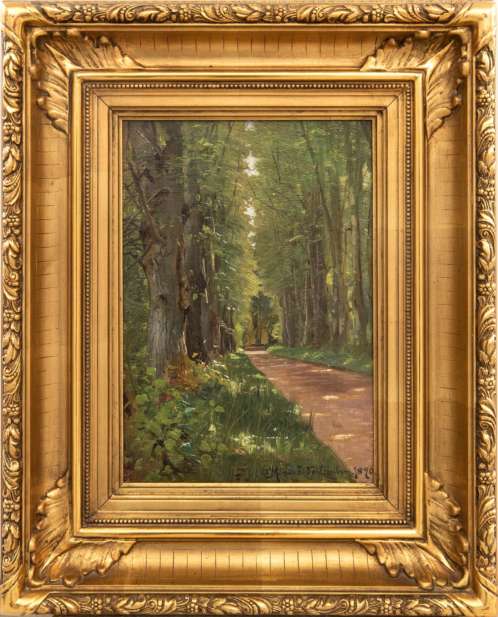 Peder Mork Mönsted, Allé vid Fredensborg.