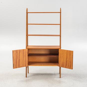 A bookcase, mid 20th Century.