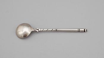 SKED, silver, Fabergé, Moskva. Troligen omkring sekelskiftet 1900. Vikt 34gram.