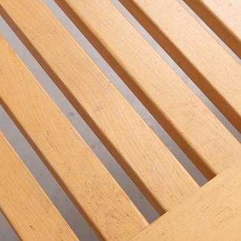 Alvar Aalto, a model 153A bench, Artek, Finland.