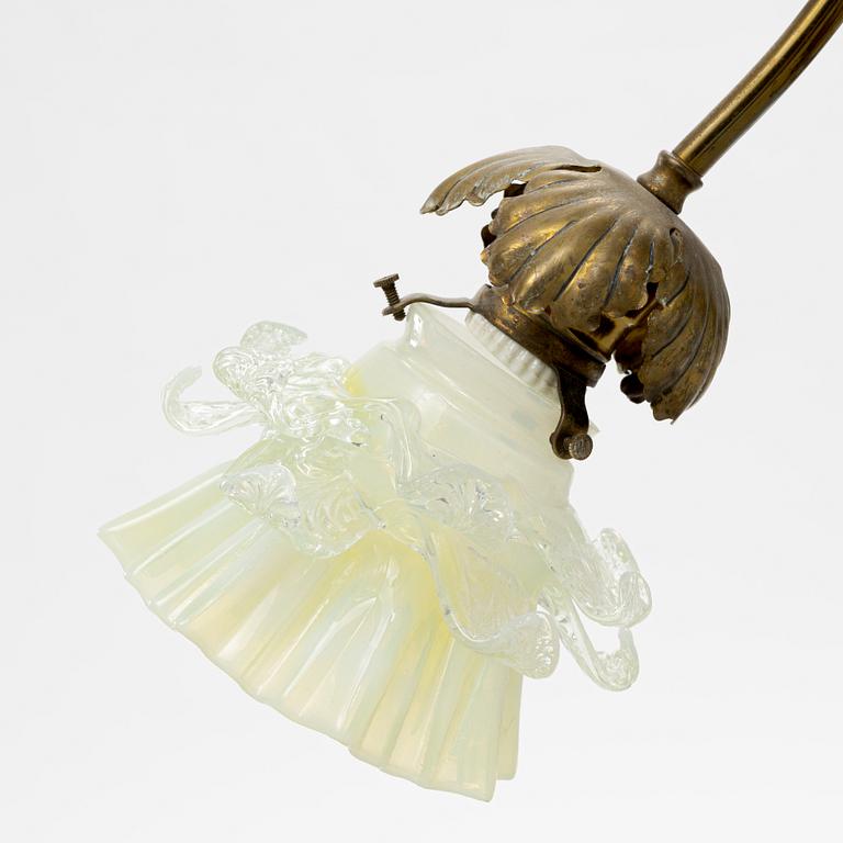 Ceiling lamp for 3 lights, Art Nouveau, early 20th century.