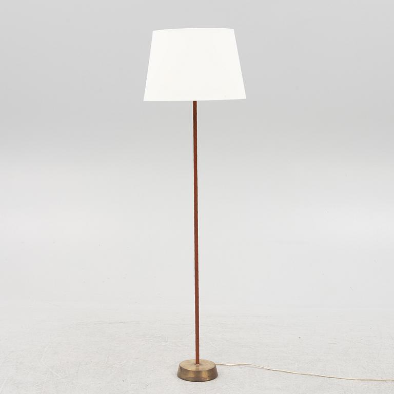 Floor lamp, attributed to Hans Bergström, mid-20th century.