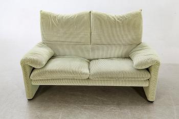 VICO MAGISTRETTI, Sofa "Maralunga", Cassina, Italy.