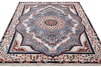 An Oriental Carpet with Mamluk Design, c. 300 x 242 cm.