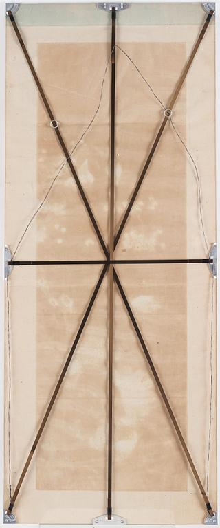 Målning, färg och tusch på siden lagt på papper. Qing dynasty, 1800-tal, efter Yun Bing.