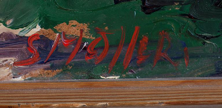 STIG MÖLLER, olja på duk, signerad.