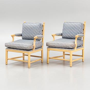 Carl Michael Björnskär, a pair of chairs, late 20th Century.