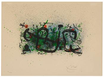 960. Joan Miró, "Ma de proverbis".