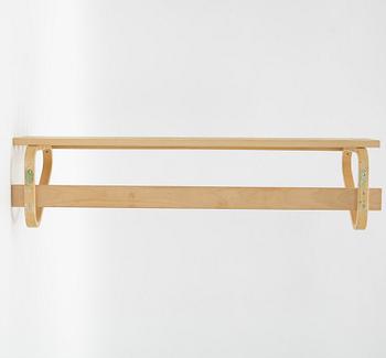 Alvar Aalto, a model 109 coat rack from Artek, Finland.