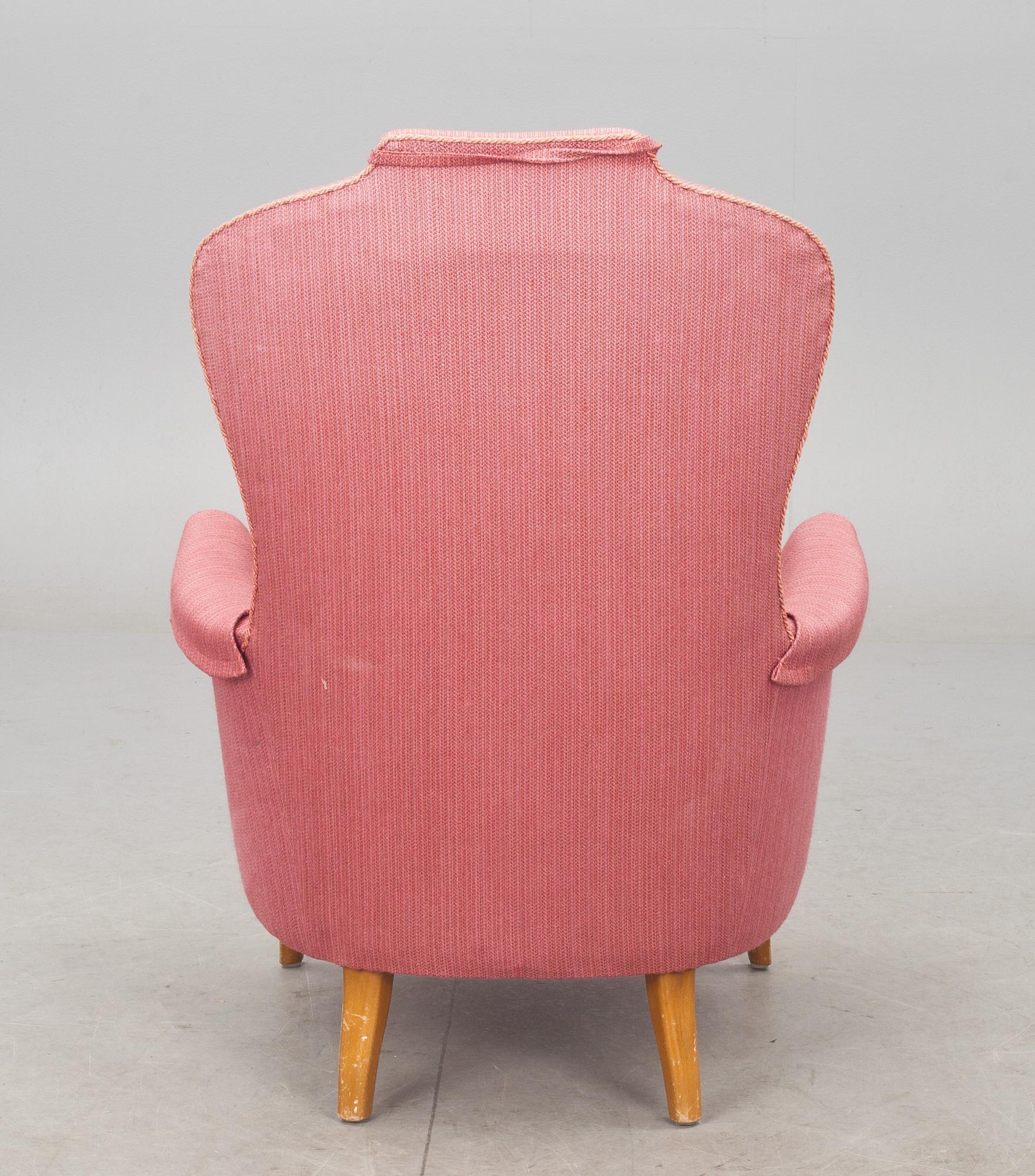 FÅTÖLJ, "Farmor", Carl Malmsten.