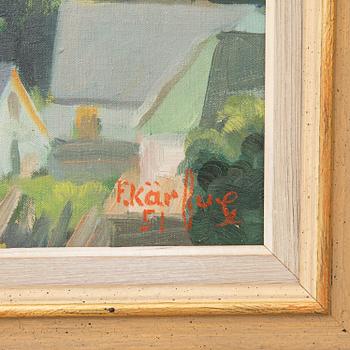 Fritz Kärfve, Kåseberga by.
