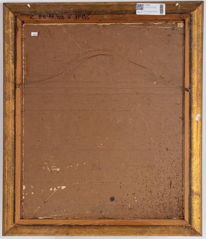 Curt Clemens, oil on panel, signed and dated 1939.