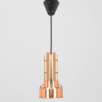 A copper pendant light for Corona group, Denmark, second half of the 20th century.