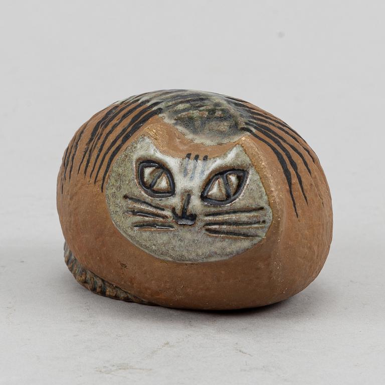 Lisa Larson, two stoneware figurines, Gustavsberg.