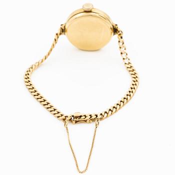 Wristwatch, 22.5 mm, 18K gold.