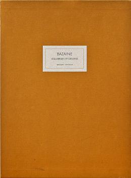 JEAN BAZAINE, "Aquarelles et dessins", Derrière Le Miroir, 1968, sign. o numr.