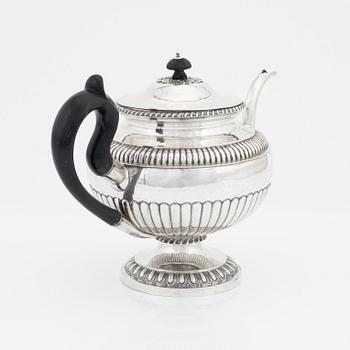 Johan Petter Grönvall, an Empire silver teapot, Stockholm, 1831.