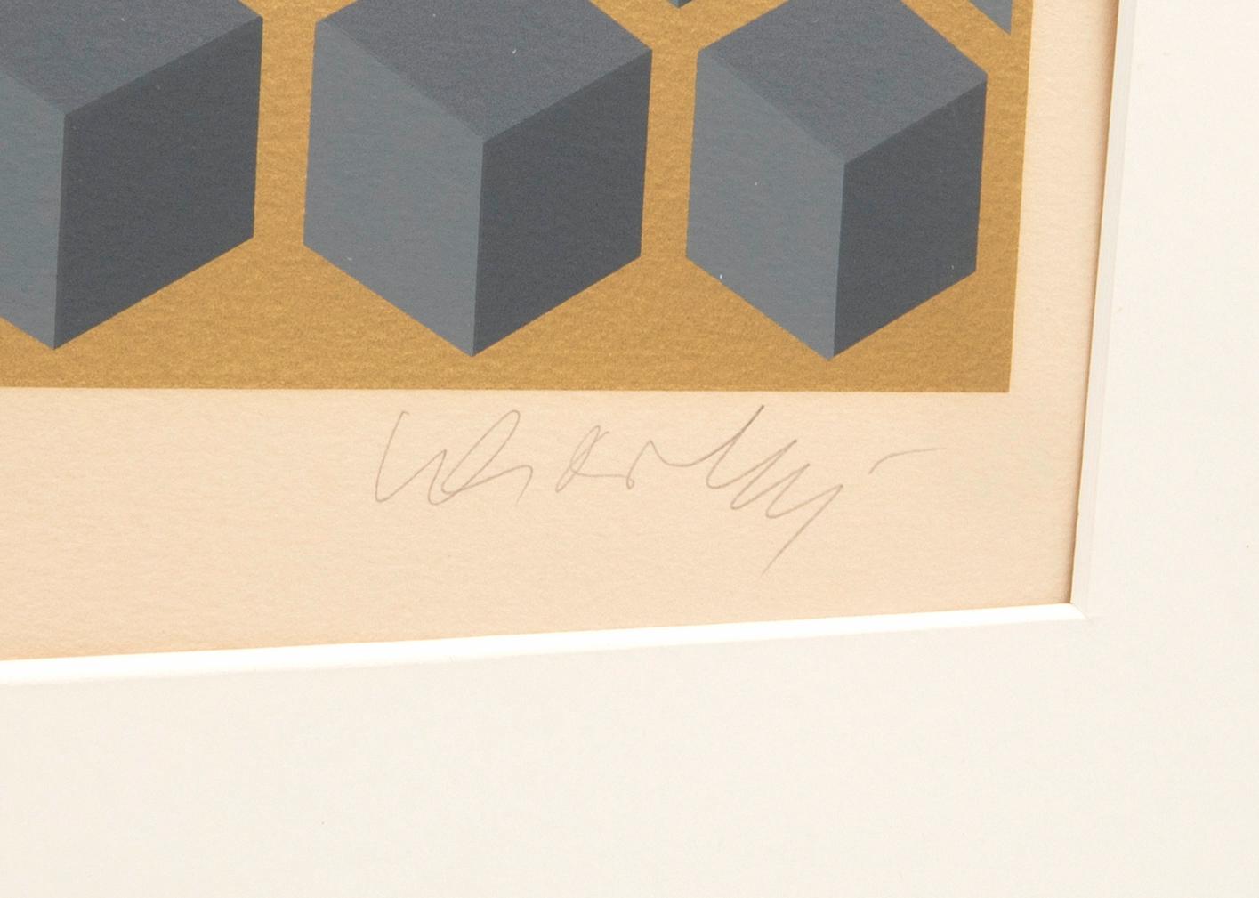 Victor Vasarely, "Meta III".