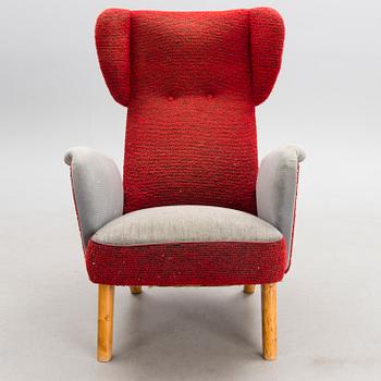 A mid 1940s armchair for Hiort Tuote Puunveisto, Finland.
