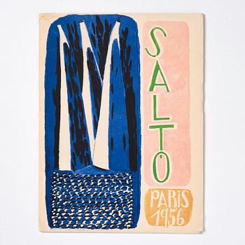 Art literature about Axel Salto, 3 volumes, 1949, 1956 and 1989.
